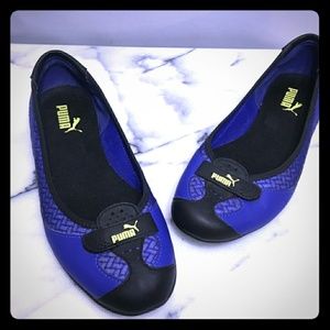 Puma Mesh Slip on Ballet Tennis Shoes